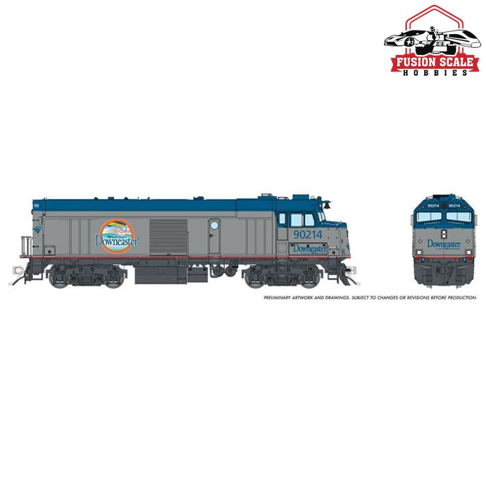 Load image into Gallery viewer, Rapido HO Scale Amtrak NPCU Downeaster 90220 DCC/Sound