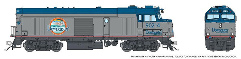 Load image into Gallery viewer, Rapido HO Scale Amtrak NPCU Downeaster 90220 DCC/Sound