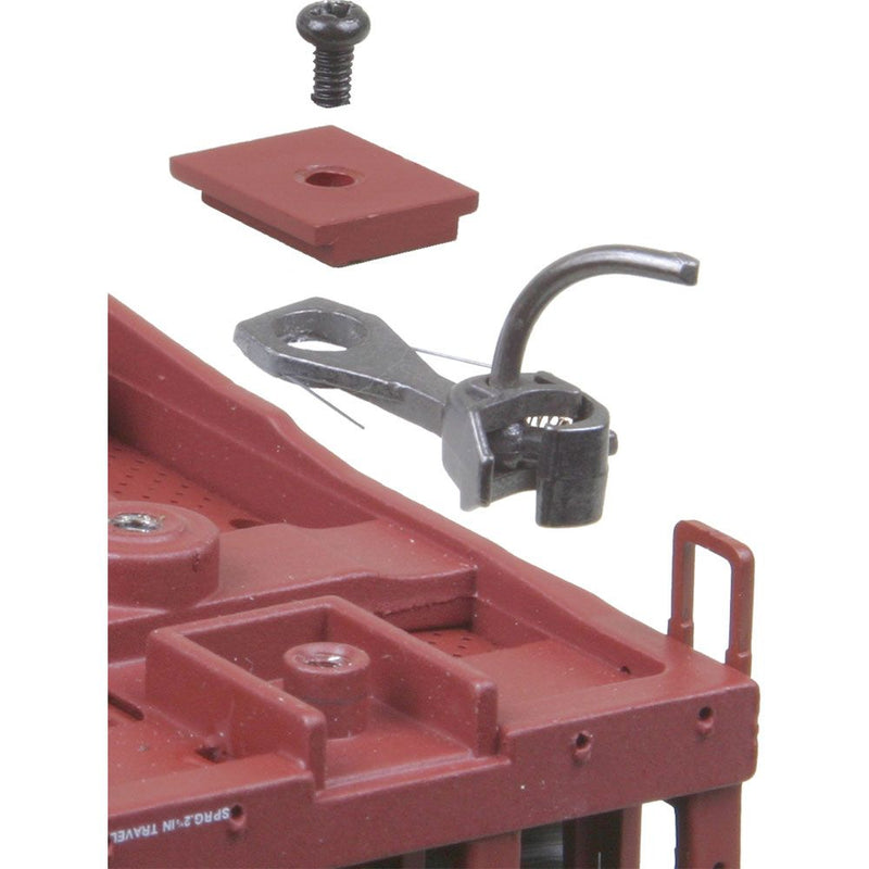 Load image into Gallery viewer, Kadee #148-25 HO Scale Bulk Pack - 25 pair #148 Whisker Metal Couplers - Medium (9/32") Centerset Shank