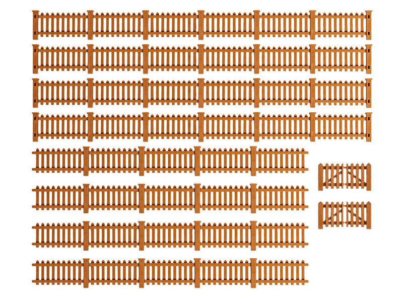 Load image into Gallery viewer, Lionel HO Scale Picket Fence Brown - 2057130