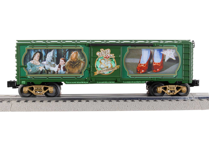 Load image into Gallery viewer, Lionel O Scale Wizard of Oz Illuminated Red Slippers Box Car - 2428050
