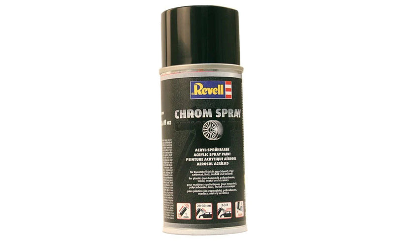 Load image into Gallery viewer, Revell Chrome Spray Paint 150ml Can