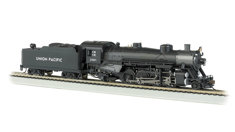 Load image into Gallery viewer, Bachmann HO Scale Union Pacific 2-8-2 Steam Locomotive UP #2481 With Medium Tender DCC Ready