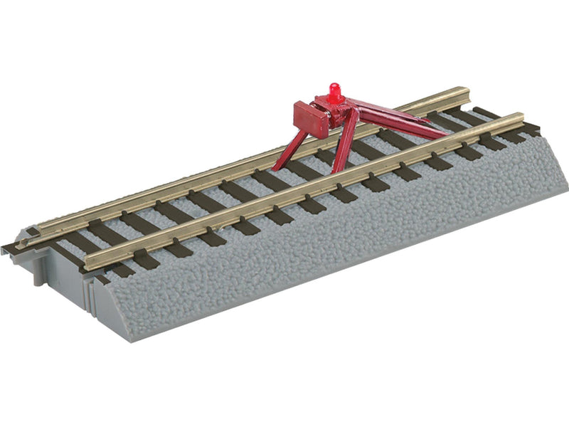 Load image into Gallery viewer, Lionel S Scale AF FasTrack Straight Track With Lighted Bumper - 49866