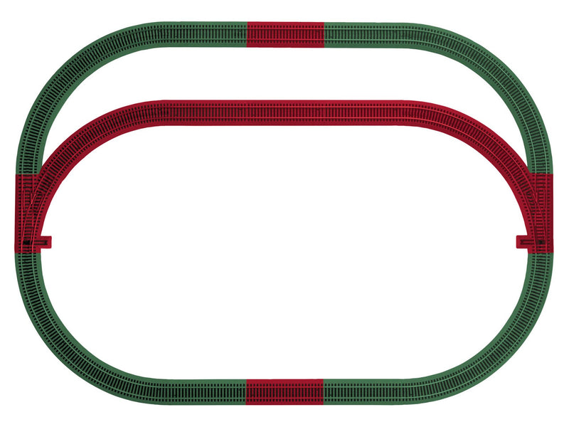 Load image into Gallery viewer, Lionel S Scale AF FasTrack Outer Passing Loop Add-On Track Pack - 49990