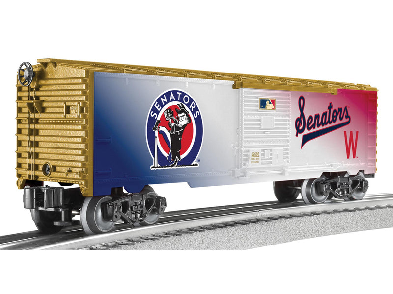 Load image into Gallery viewer, Lionel O Scale Washington Senators Cooperstown Boxcar - 82686
