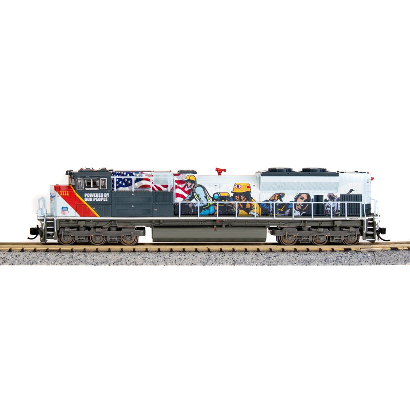 Load image into Gallery viewer, Broadway Limited N Scale Union Pacific UP #1111 Powered By Our People SD70ACe DC/DCC Sound