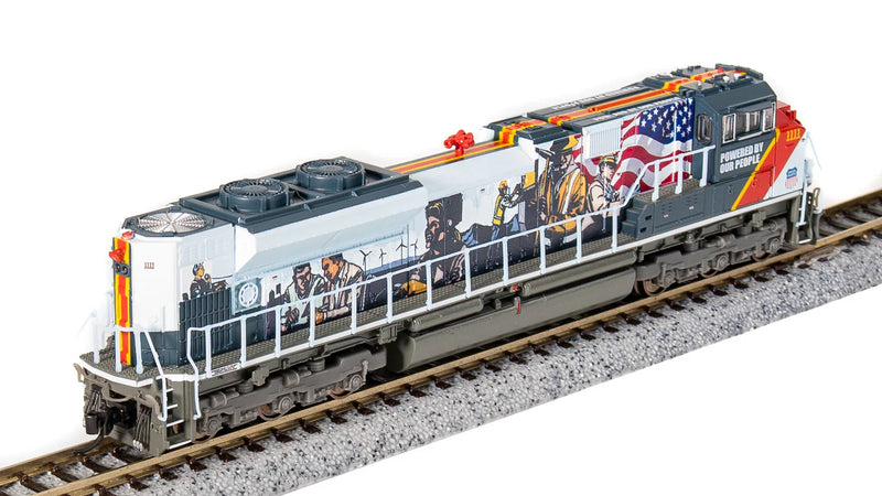 Load image into Gallery viewer, Broadway Limited N Scale Union Pacific UP #1111 Powered By Our People SD70ACe DC/DCC Sound