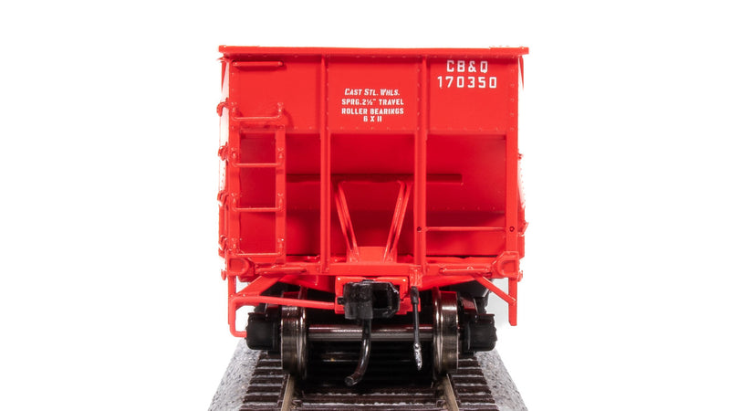 Load image into Gallery viewer, Broadway Limited HO Scale CBQ AAR 70-Ton Triple Hopper #170350 - 7380