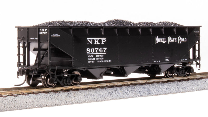 Load image into Gallery viewer, Broadway Limited HO Scale NKP AAR 70-Ton Triple Hopper #80767 - 7383
