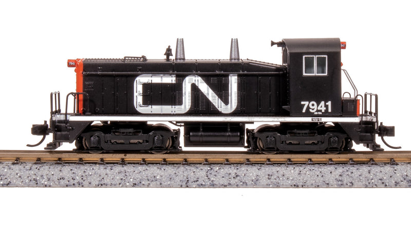Load image into Gallery viewer, Broadway Limited N Scale Canadian National EMD NW2 Diesel Locomotive #7941 - 7488