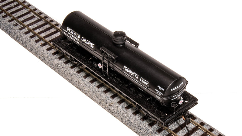 Load image into Gallery viewer, Broadway Limited HO Niagara Alkali, Westvaco 6000 Gallon Tank 2-Pack A - 7663