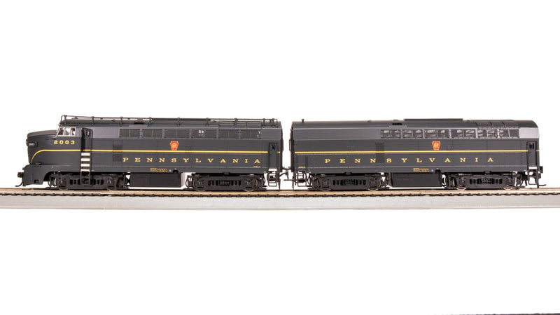 Load image into Gallery viewer, Broadway Limited HO Scale PRR Baldwin RF-16 Sharknose 2003A/2006B DCC/Sound - 7692