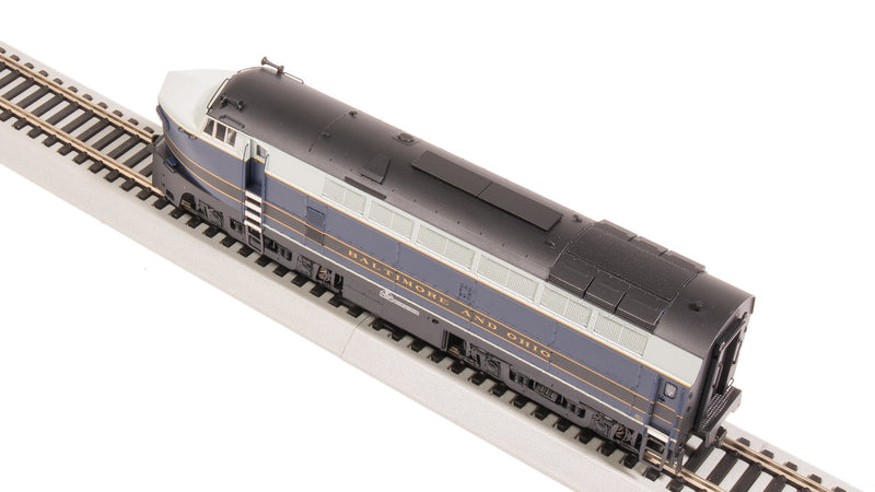Load image into Gallery viewer, Broadway Limited HO Baltimore & Ohio RF-16 Sharknose Diesel 857 (DCC/Sound) - 7695