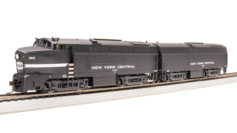 Load image into Gallery viewer, Broadway Limited HO New York Central RF-16 Sharknose A/B 3805/370 DCC/Sound - 7696