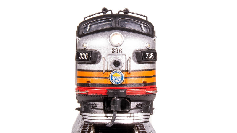 Load image into Gallery viewer, Broadway Limited N Scale SP EMD F3A Black Widow Diesel Locomotive #337 - 7738