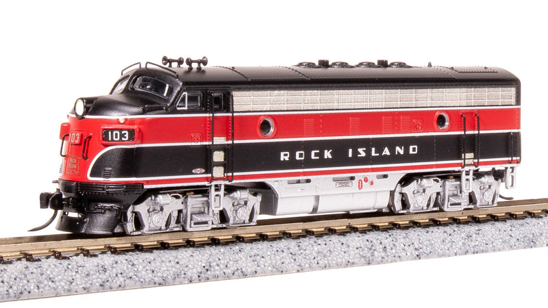 Load image into Gallery viewer, Broadway Limited N Scale CRIP EMD F7 AB Unit-A Diesel Locomotive #103/105B - 7753