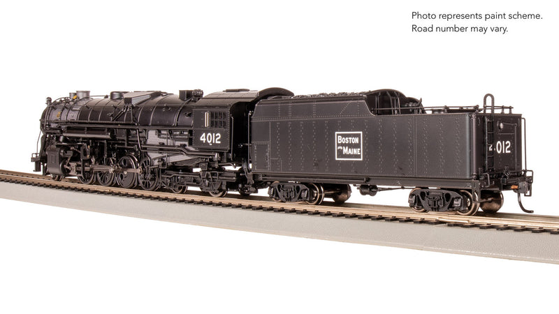 Load image into Gallery viewer, Broadway Limited HO Scale Boston & Maine 2-8-4 Berkshire, T1A 4002 (DC) - 7792