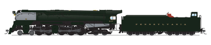 Load image into Gallery viewer, Broadway Limited HO Scale Pennsylvania Q2 Duplex, 4-4-6-4 6131 (DCC/Sound) - 7800
