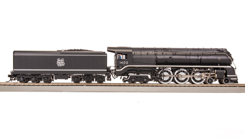 Load image into Gallery viewer, Broadway Limited HO Scale New Haven I-5 Small Script Steam Locomotive #1402 - 7873