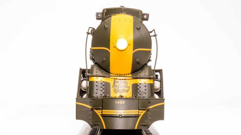 Load image into Gallery viewer, Broadway 7876 Scale New Haven I-5 Green Fantasy Scheme Steam Locomotive #1400 - HO