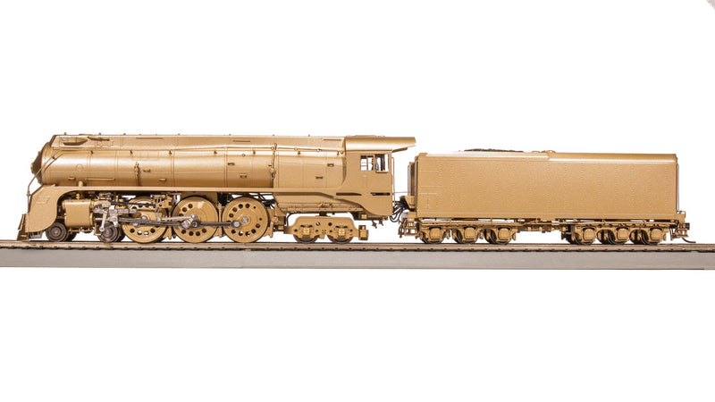 Load image into Gallery viewer, Broadway 7878 Scale New Haven I-5 Unlettered Painted Brass Steam Locomotive - HO