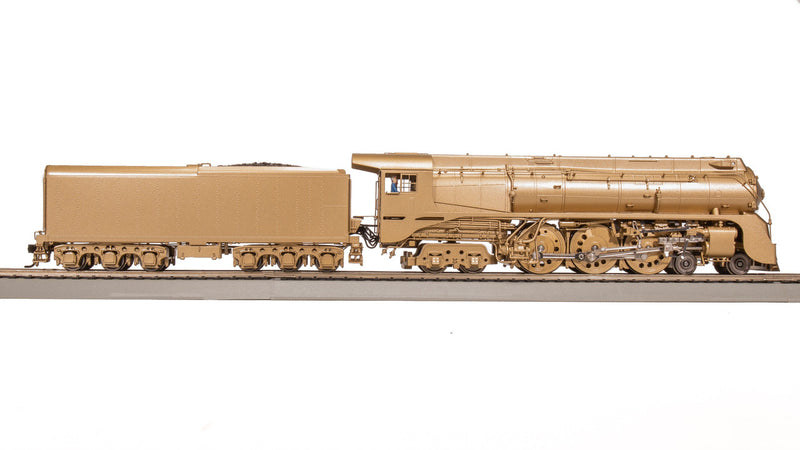 Load image into Gallery viewer, Broadway 7878 Scale New Haven I-5 Unlettered Painted Brass Steam Locomotive - HO
