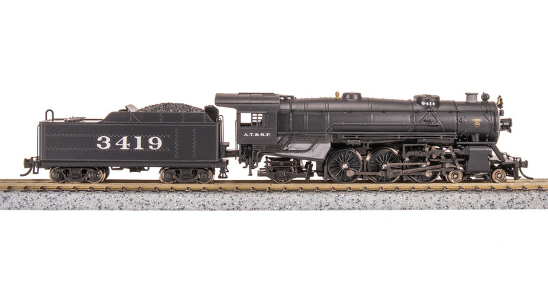 Load image into Gallery viewer, Broadway Limited N Scale ATSF Heavy Pacific 4-6-2 Steam Locomotive #3426 - 7981