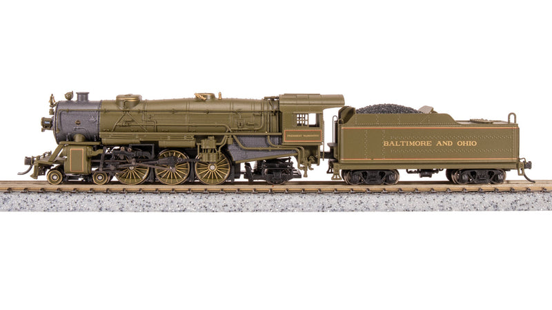 Load image into Gallery viewer, Broadway Limited N Scale B&O Heavy Pacific 4-6-2 President Lincoln #5314 - 7984