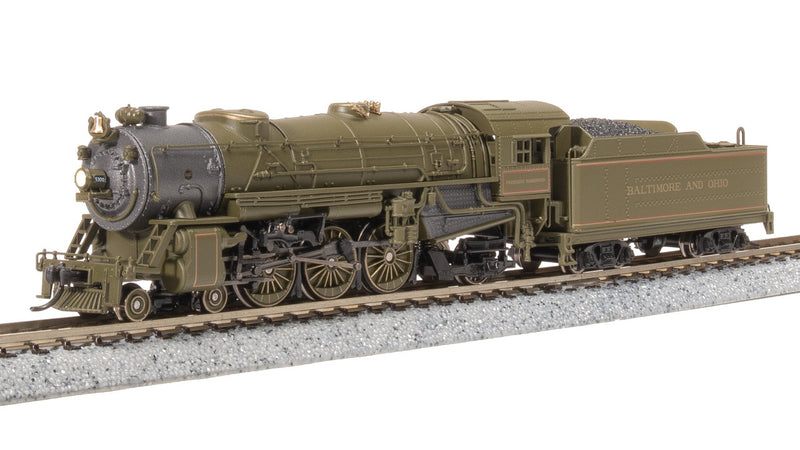 Load image into Gallery viewer, Broadway Limited N Scale B&O Heavy Pacific 4-6-2 President Lincoln #5314 - 7984