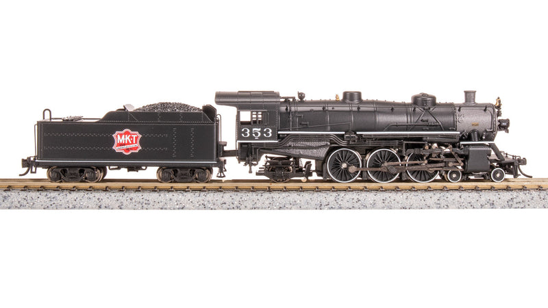Load image into Gallery viewer, Broadway Limited N Scale MKT Light Pacific 4-6-2 Steam #353 - 8007