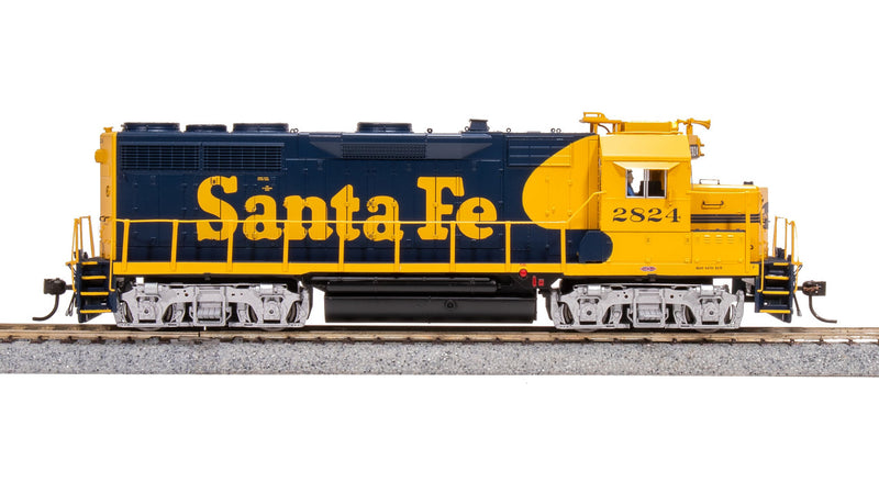 Load image into Gallery viewer, Broadway Limited HO Scale ATSF EMD GP35 Blue Warbonnet Diesel #2824 - 8220