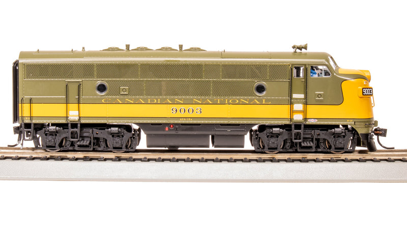 Load image into Gallery viewer, Broadway 8332 Canadian National EMD F3A Olive Green & Imitation Gold #9003 - HO