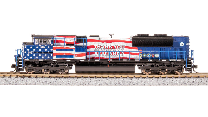 Load image into Gallery viewer, Broadway Limited N MRL 4407 Veterans Tribute SD70ACe Pargon 4 DCC/Sound