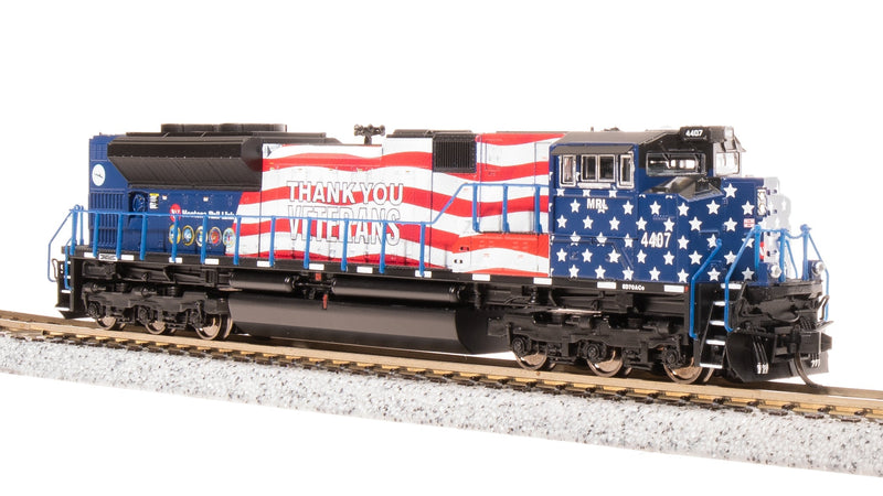 Load image into Gallery viewer, Broadway Limited N MRL 4407 Veterans Tribute SD70ACe Pargon 4 DCC/Sound