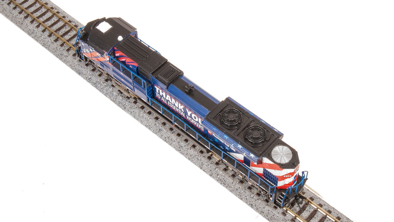 Load image into Gallery viewer, Broadway Limited N MRL 4404 Essential Workers Tribute SD70ACe Pargon 4 DCC/Sound