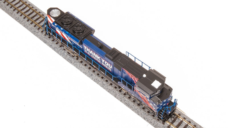Load image into Gallery viewer, Broadway Limited N MRL 4404 Essential Workers Tribute SD70ACe Pargon 4 DCC/Sound