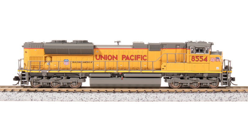 Load image into Gallery viewer, Broadway Limited N Union Pacific UP 8554 Small Flags Scheme SD70ACe Pargon 4 DCC/Sound