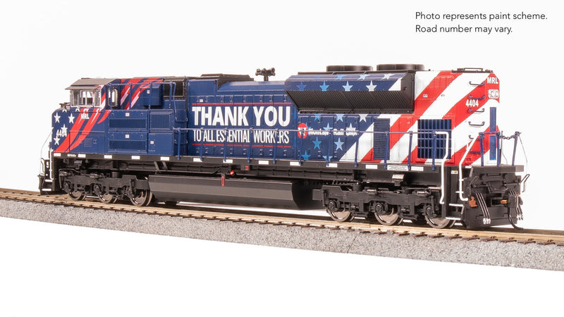 Load image into Gallery viewer, Broadway Limited HO Scale Montana Rail Link EMD SD70ACe 4404 (DCC/Sound) - 8673