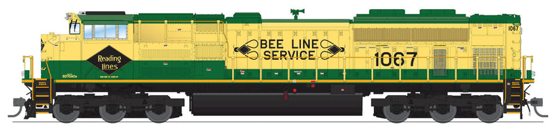 Load image into Gallery viewer, Broadway Limited 8712 HO NS Reading Heritage Paint EMD SD70ACe #1067 - Imports