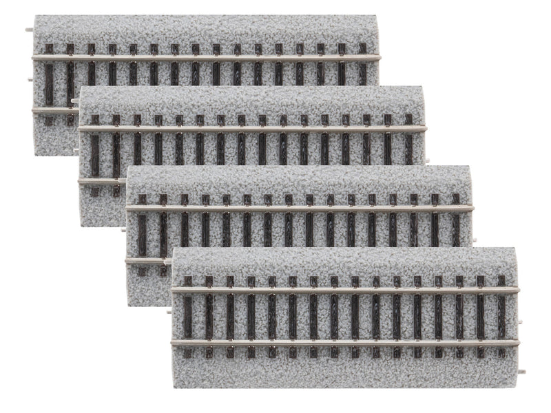 Load image into Gallery viewer, Lionel HO Scale 4.5" Straight MagneLock Track (4) - 8768044
