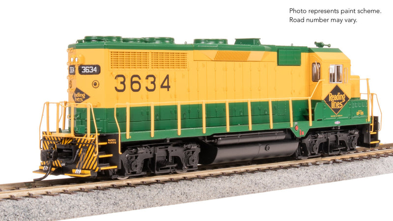 Load image into Gallery viewer, Broadway Limited HO Scale Reading EMD GP35 Diesel 3630 (DCC/Sound) - 8928