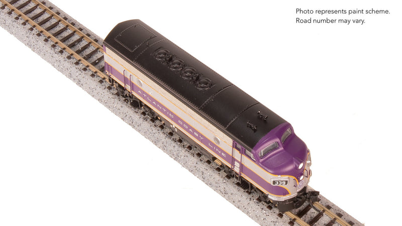 Load image into Gallery viewer, Broadway Limited N Scale F3 A-Unit ACL #344 DCC Sound Paragon4 New - 9201
