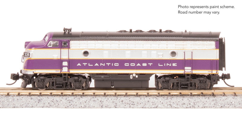 Load image into Gallery viewer, Broadway Limited N Scale F3 A-Unit ACL #344 DCC Sound Paragon4 New - 9201