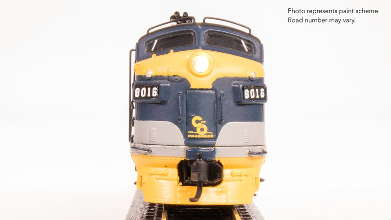 Load image into Gallery viewer, Broadway Limited N Scale F3 A-Unit C&O #8016 DCC Sound Paragon4 Diesel New - 9203