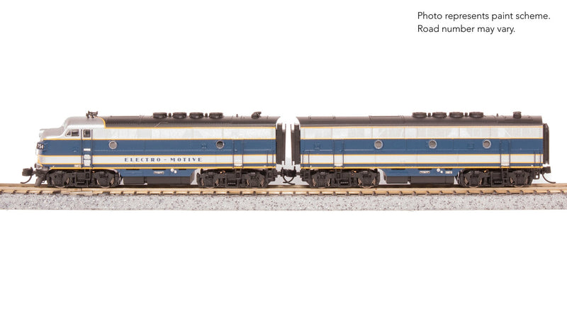 Load image into Gallery viewer, Broadway Limited N Scale F3 AB-Units EMD Demo #754A1B1 DCC Sound New - 9205