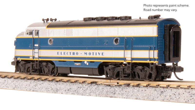 Load image into Gallery viewer, Broadway Limited N Scale F3 A-Unit EMD Demo #754A2 DCC Sound Diesel New - 9206
