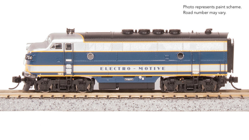 Load image into Gallery viewer, Broadway Limited N Scale F3 A-Unit EMD Demo #754A2 DCC Sound Diesel New - 9206