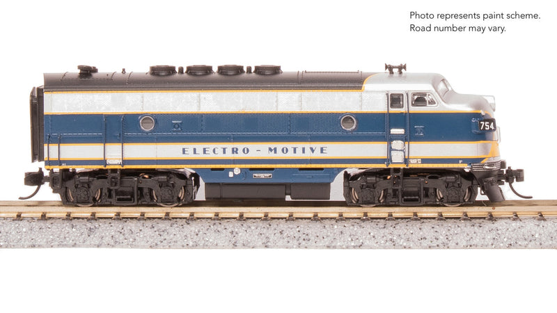Load image into Gallery viewer, Broadway Limited N Scale F3 A-Unit EMD Demo #754A2 DCC Sound Diesel New - 9206