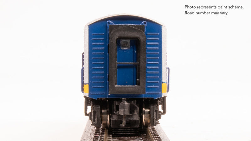 Load image into Gallery viewer, Broadway Limited N Scale F7 B-Unit ATSF #351A DC Stealth Diesel New - 9278